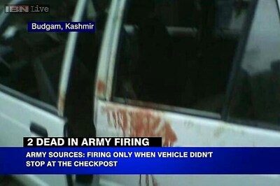 J&K: Two dead after security forces open fire at a private vehicle in Budgam