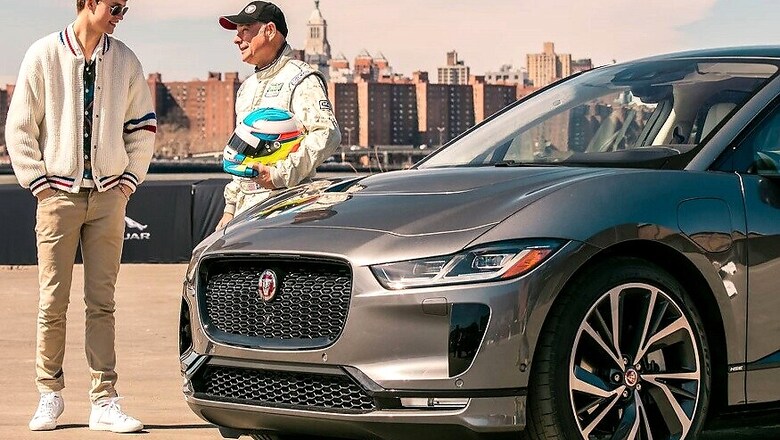 Baby Driver Star Ansel Elgort Test Drives All-Electric Jaguar I-Pace [Video]