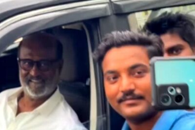 Rajinikanth Waits Inside Car At Dehradun Airport For Selfie With Fans, Video Viral