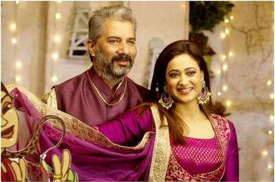 Shweta Tiwari Shoots Sweet Roka Ceremony for Her TV Show Mere Dad Ki Dulhan