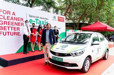 SpiceJet Partners With Eee-Taxi to Deploy Electric Cars for Employee Transport