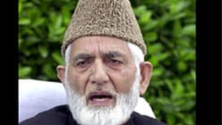 Hurriyat leader Geelani put under house arrest
