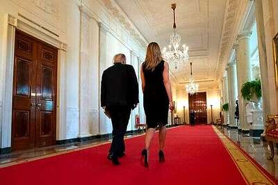 Melania Trump Taking Rose Garden Turn To Pitch Her Husband