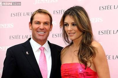 Elizabeth Hurley upset Shane Warne wouldn't set a wedding date?