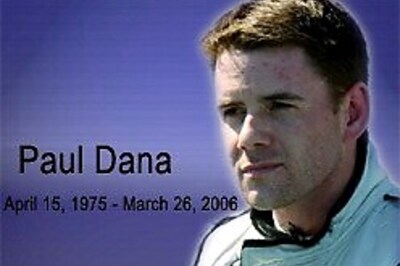 Indy-car racer Dana killed in a crash