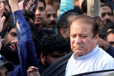 Pak Ex-PM Nawaz Sharif Sends Congratulatory Messages From UK Ahead Of No-Trust Motion Vote