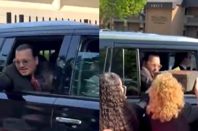 Johnny Depp Receives Gifts, Cards From Fans Waiting Outside Virginia Courtroom, Watch Video