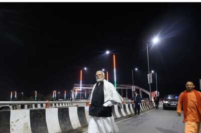PM Modi In Varanasi: 11 At Night, But Work Mode On