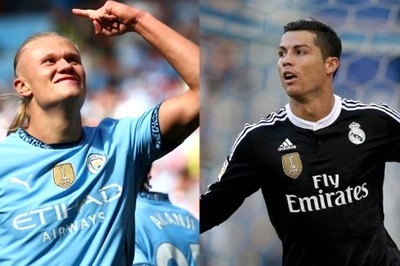 Manchester City's Erling Haaland Lies One Goal Away From Ousting Cristiano Ronaldo to Set New Scoring Record