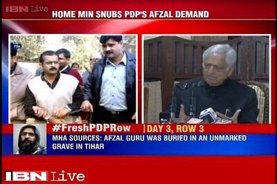 Won't entertain PDP's demand to return Afzal Guru's remains to Kashmir: Home Ministry