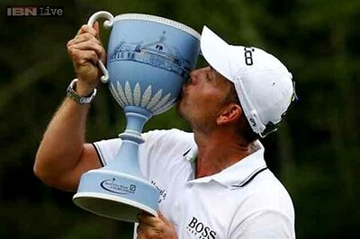 Stenson wins Deutsche Bank Championship