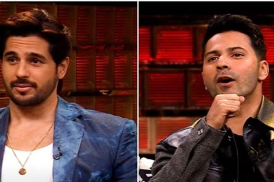 Sidharth Malhotra, Varun Dhawan Reunite On KWK 11 Years After SOTY, Say 'Karan Johar Ghar Tode'; Watch