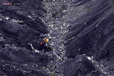 Search teams probe wreckage of German Airbus in French Alps
