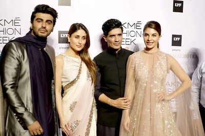 LFW 2016: Arjun Kapoor, Jaqueliene Fernandez walk the ramp for Manish Malhotra's collection 'Elements'