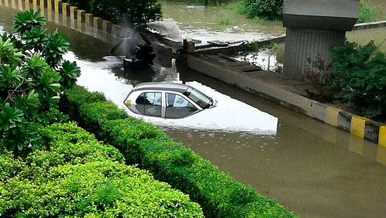 Delhi-NCR Waterlogged After Heavy Downpour, Morning Commute Hit