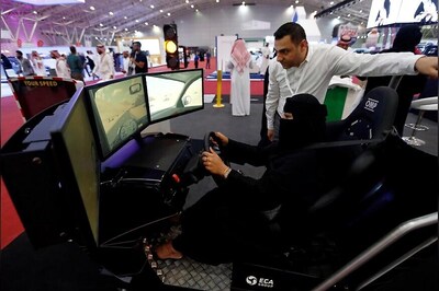 Car Show in Saudi Arabia Attracts Future Women Driver in Huge Numbers Ahead of Ban Lift