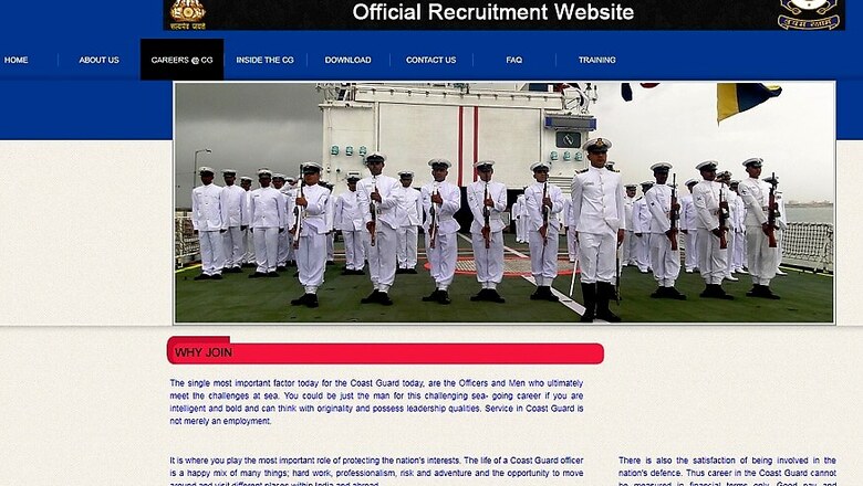 Indian Coast Guard Recruitment 2018: Navik (General Duty) Posts, Apply From 1st to 10th July 2018