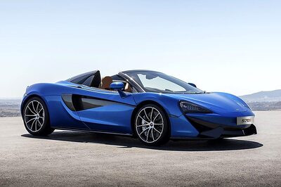 The McLaren 570S Spider Unveiled, Goes 0-100 Km/h in 3.2 Seconds