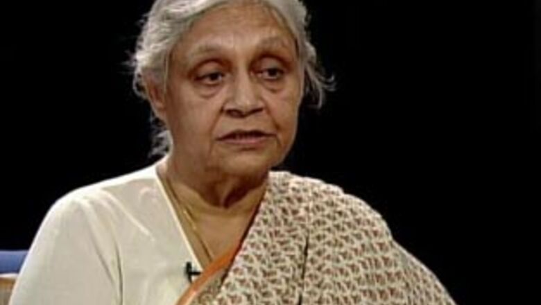 Sheila Dikshit urges Delhiites to conserve power