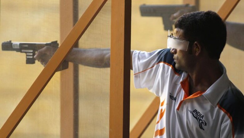 CWG: India win gold in 25m centrefire pistol
