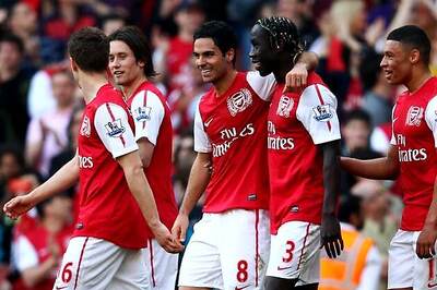 Arsenal brush aside Villa in a 3-0 victory