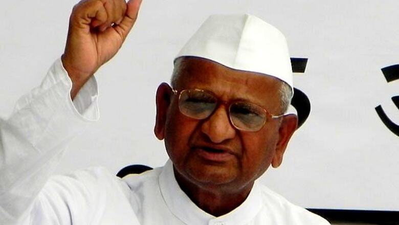 Anna Hazare, a veteran of 18 'fast' agitations