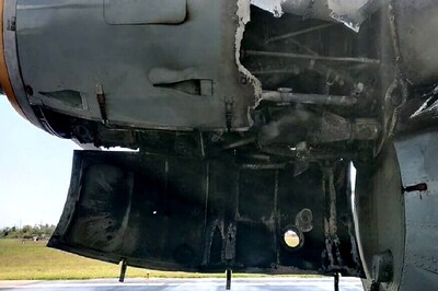 Ageing IAF Transport Plane With COVID-19 Relief Material Catches Fire After Take-Off, Landed Safely by Pilots