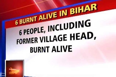Five villagers gunned down, burnt in Bihar
