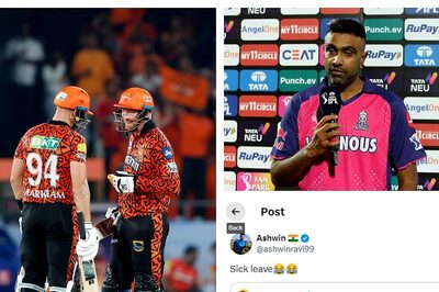 Ravichandran Ashwin’s Epic Reply To Template For Sunrisers Hyderabad Vs Mumbai Indians Match
