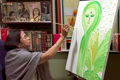 Mamata, Antony's wife in elite artists' league, paintings fetch crores