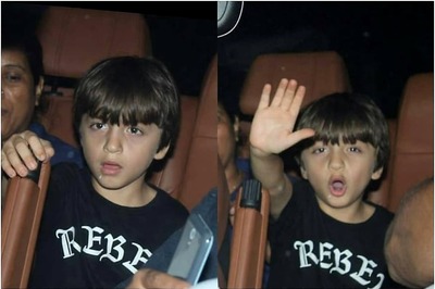 Video of Shah Rukh Khan’s Son AbRam Asking Paps to Move Aside and Make Way for His Car Goes Viral