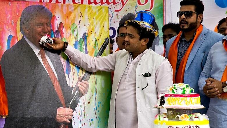 Hindu Sena Celebrates 'Saviour' Donald Trump's 70th Birthday
