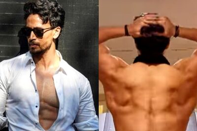 Tiger Shroff Shows Off Ripped Back As He Preps for Ganapath Climax; Disha Patani Goes 'Wow'