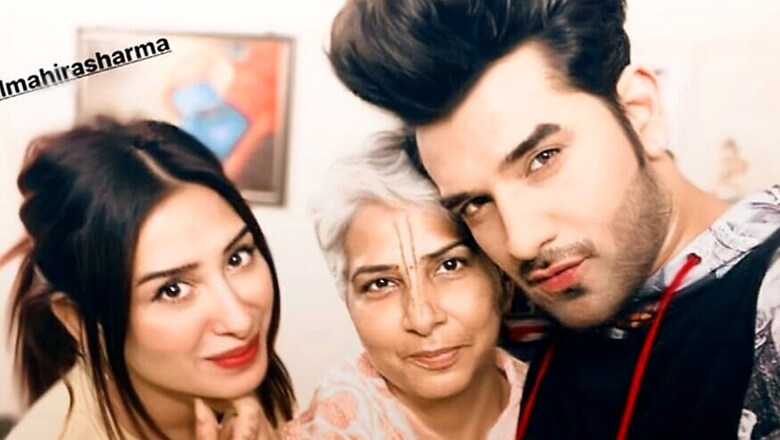 Mahira Sharma Meets Bigg Boss 13 Co-contestant Paras Chhabra and His Mother, See Pic