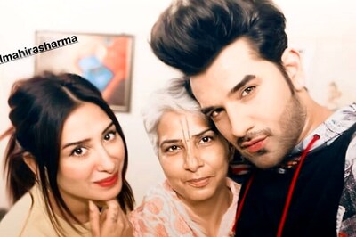Mahira Sharma Meets Bigg Boss 13 Co-contestant Paras Chhabra and His Mother, See Pic