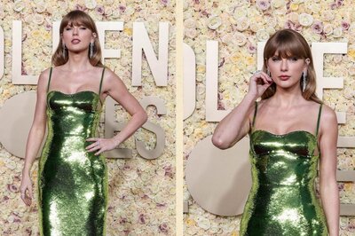 Taylor Swift Gives Golden Globes Host Death Stare After He Jokes About Travis Kelce Relationship