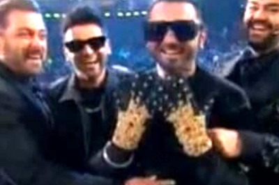 Salman Khan Can’t Stop Laughing After Maniesh Paul Cracks Joke On Honey Singh, Guru Randhawa’s Shades