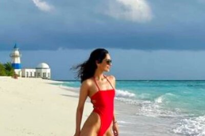 Beach Fashion: Manushi Chhillar Turns on the Heat in Bandeau Top, See Pics