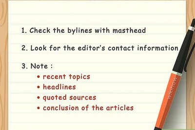 How to Write a Magazine Article