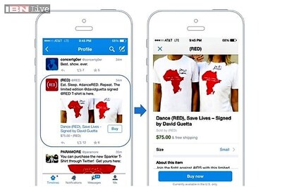 Twitter tests shopping service with a 'buy' button on tweets
