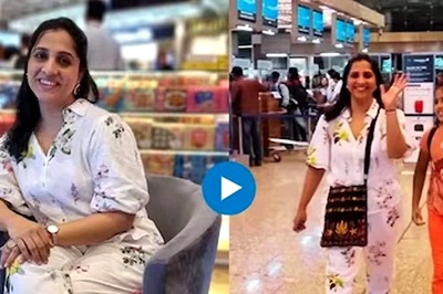 Actress Madhurani Prabhulkar Jets Off To Australia With Her Daughter