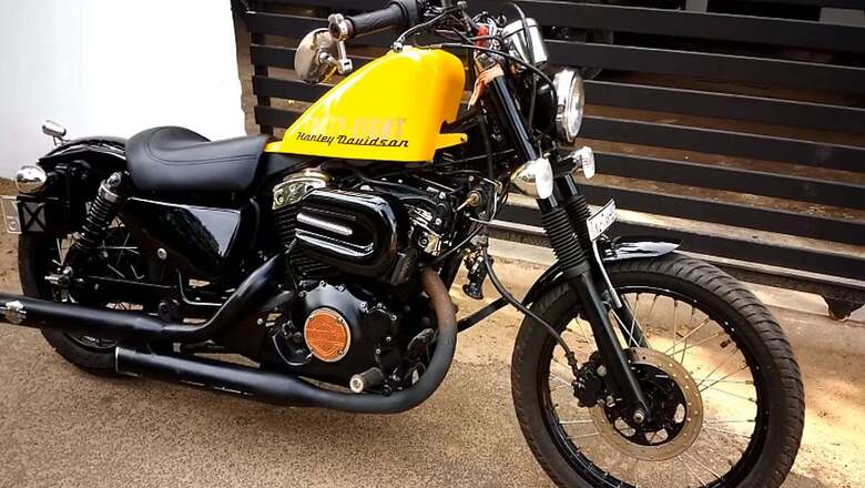 This Yamaha Enticer Modified to Look Like Harley-Davidson Forty Eight is a Job Done Flawlessly