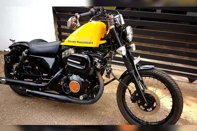 This Yamaha Enticer Modified to Look Like Harley-Davidson Forty Eight is a Job Done Flawlessly