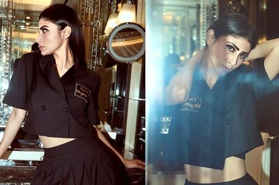 Mouni Roy Is an Absolute Style Queen Dressed in a Modest-looking Gucci Blazer Skirt Suit