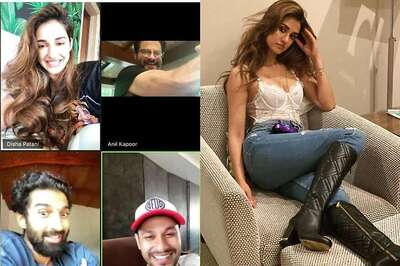 Disha Patani Has A Virtual Quarantine Reunion With Her 'Favourite Boys'