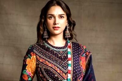 Aditi Rao Hydari's Power Dressing Gets A Summer Touch With Floral Black Co-Ord Set