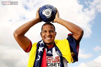 West Brom break club record to sign striker Salomon Rondon