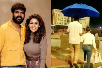 Nayanthara and Vignesh Shivan Win Hearts As They Distribute Essentials To Homeless In Rain; Watch