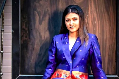 Dnyanada Ramtirthkar Ready To ‘Rule The World’ In This Royal Blue Pantsuit