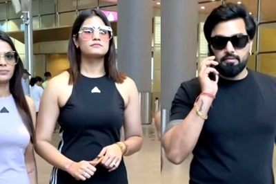 YouTuber Armaan Malik's Wives Payal And Kritika Sport Matching Outfits As They Land In Mumbai | Watch